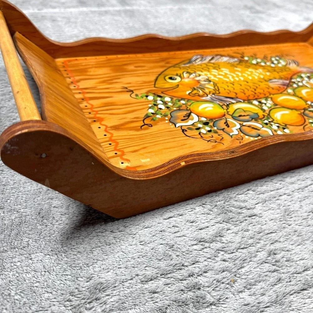 Handmade vintage wood